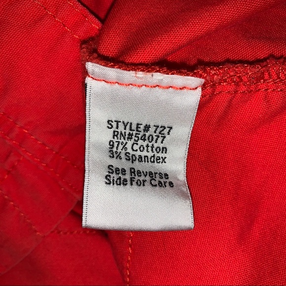 CAbi 727 Taylor Ruffle Jacket, Red, Size Small - Picture 6 of 7